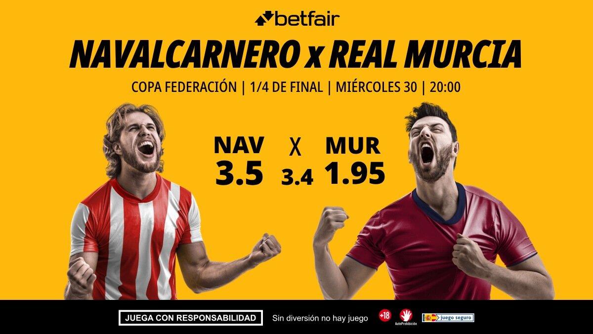 Navalcarnero - Real Murcia: alineaciones, horario, dónde ver, pronósticos y estadísticas